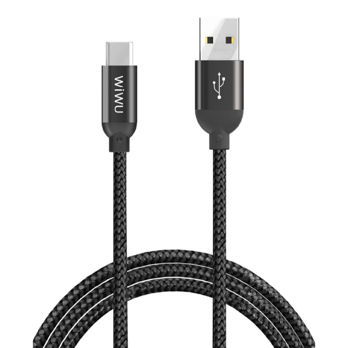 Кабель WiWu YZ-104 USB -> Type-C черный