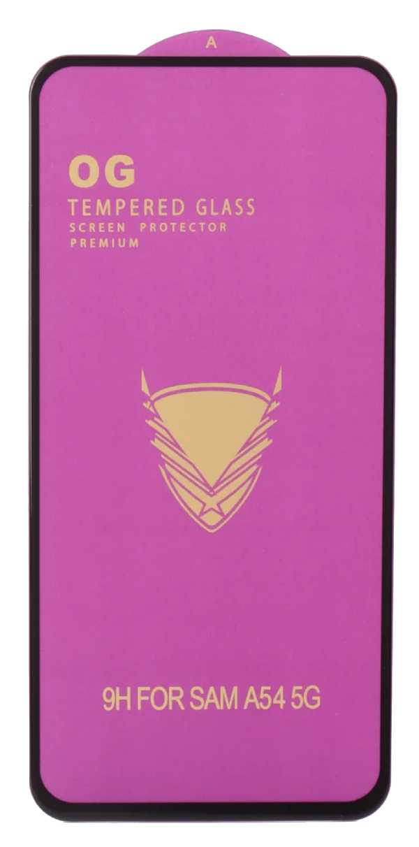 Защитное стекло OG для Samsung A54 Black