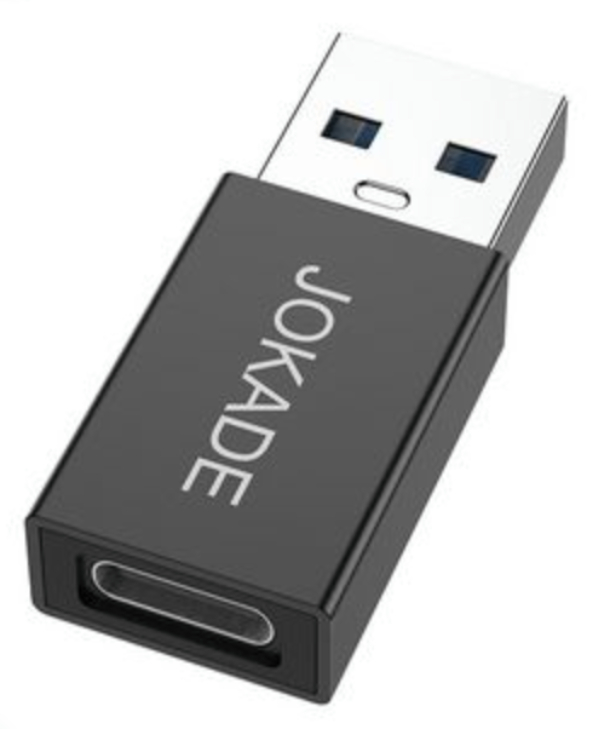 Адаптер-переходник Jokade JC006 OTG USB to Type-C Silver
