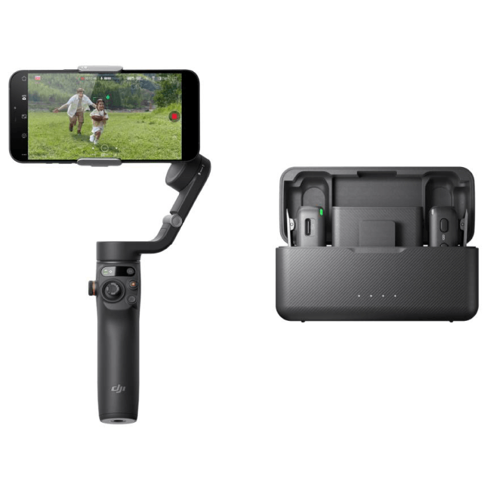 Электронный стабилизатор DJI Osmo Mobile 6 Vlog Combo Slate Gray