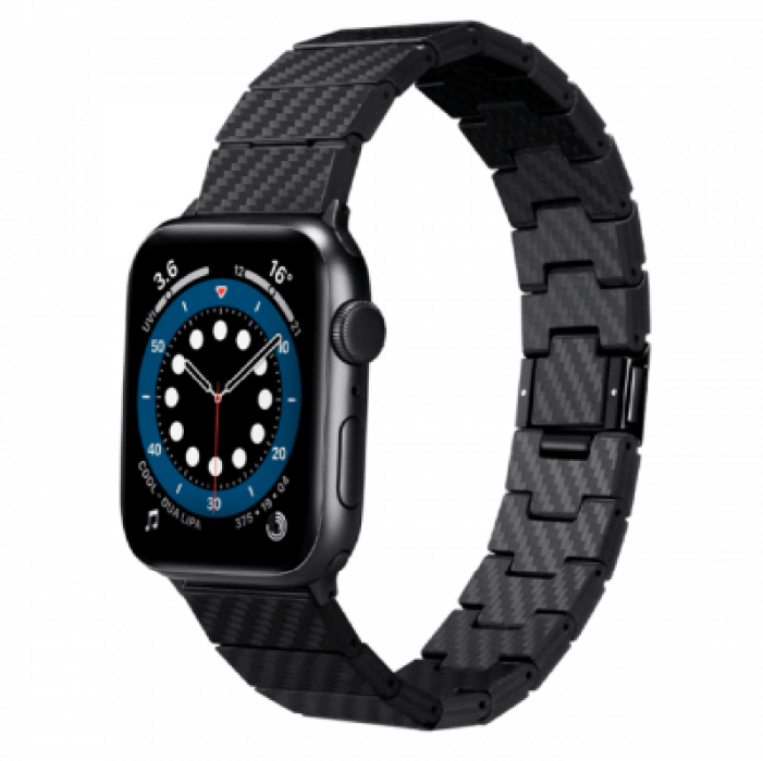 Браслет PITAKA Carbon Fiber серия Modern для Apple Watch (38/40/41/42/44/45/49MM.)