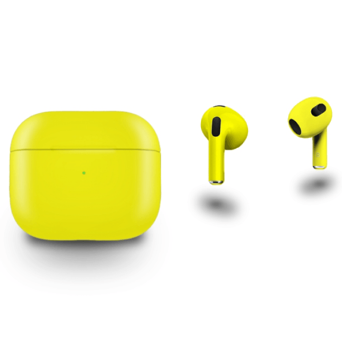 Наушники беспроводные Apple AirPods 3, Yellow Matte
