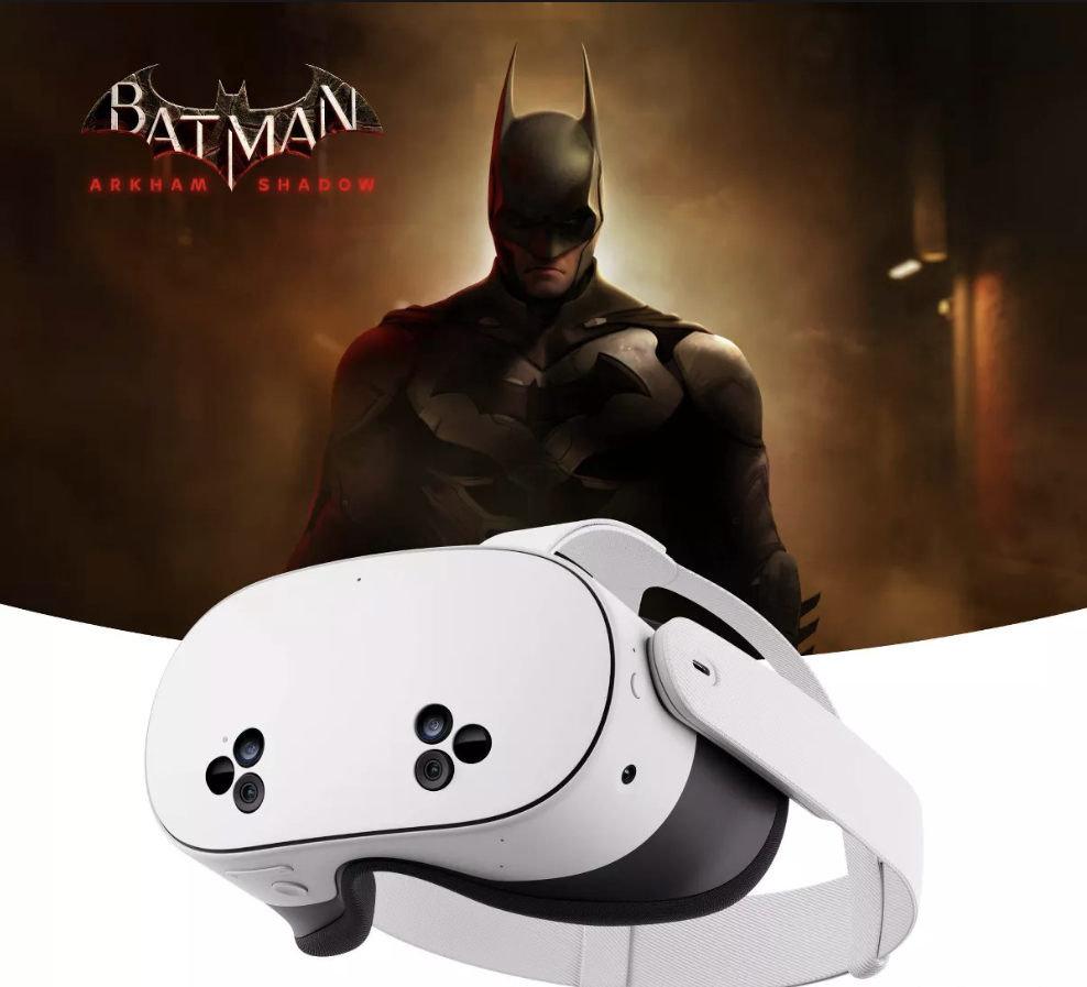 Шлем виртуальной реальности Oculus Quest 3S 256Gb + Batman: Arkham Shadow Шлем виртуальной реальности Oculus Quest 3S 256Gb + Batman: Arkham Shadow