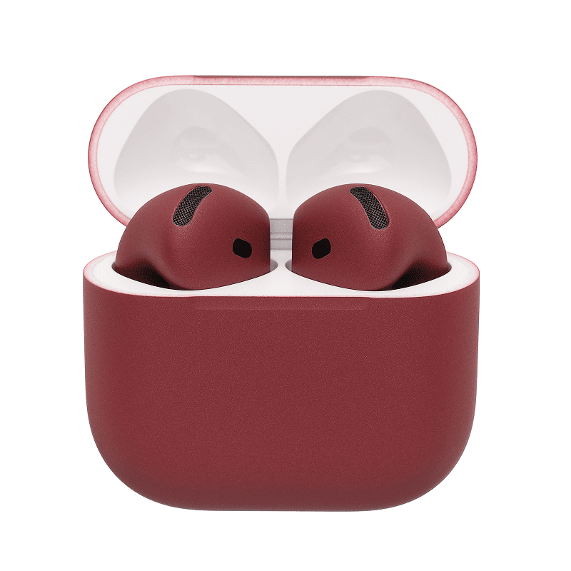 Наушники беспроводные Apple AirPods 4 (MXP93) с шумоподавлением - Burgundy Matte