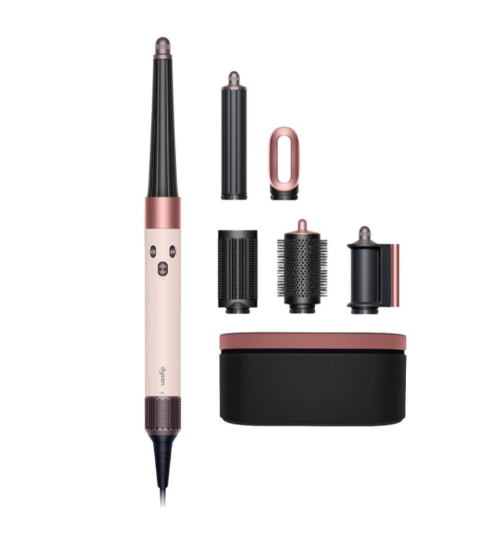 Стайлер Dyson AirWrap Complete Long HS08 (Ceramic Pink/Rose Gold) - Подарочный кейс для хранения