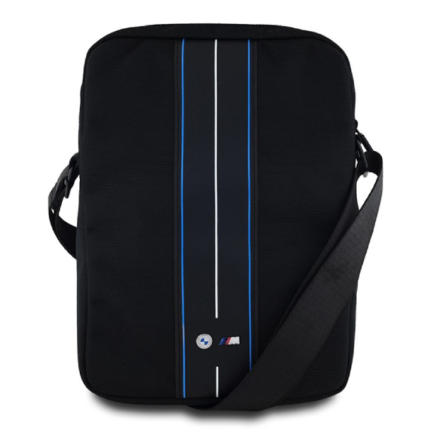 Сумка BMW для планшетов 10" M-Collection Bag Nylon with PU Colored lines Black/Blue