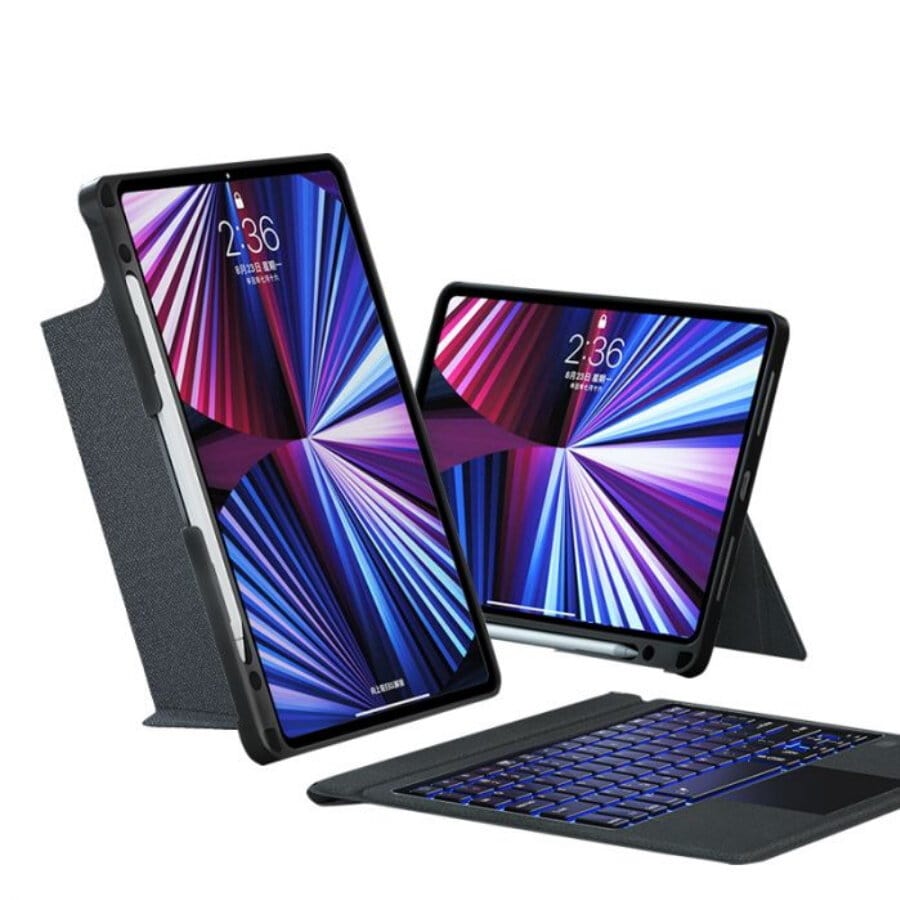 Чехол-клавиатура WiWU Mag Touch Keyboard для iPad 12.9, Черная