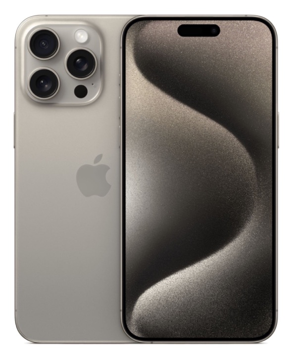 iPhone 15 Pro 128Gb Natural Titanium (1sim + eSIM / 87%) - Б/У . . + +