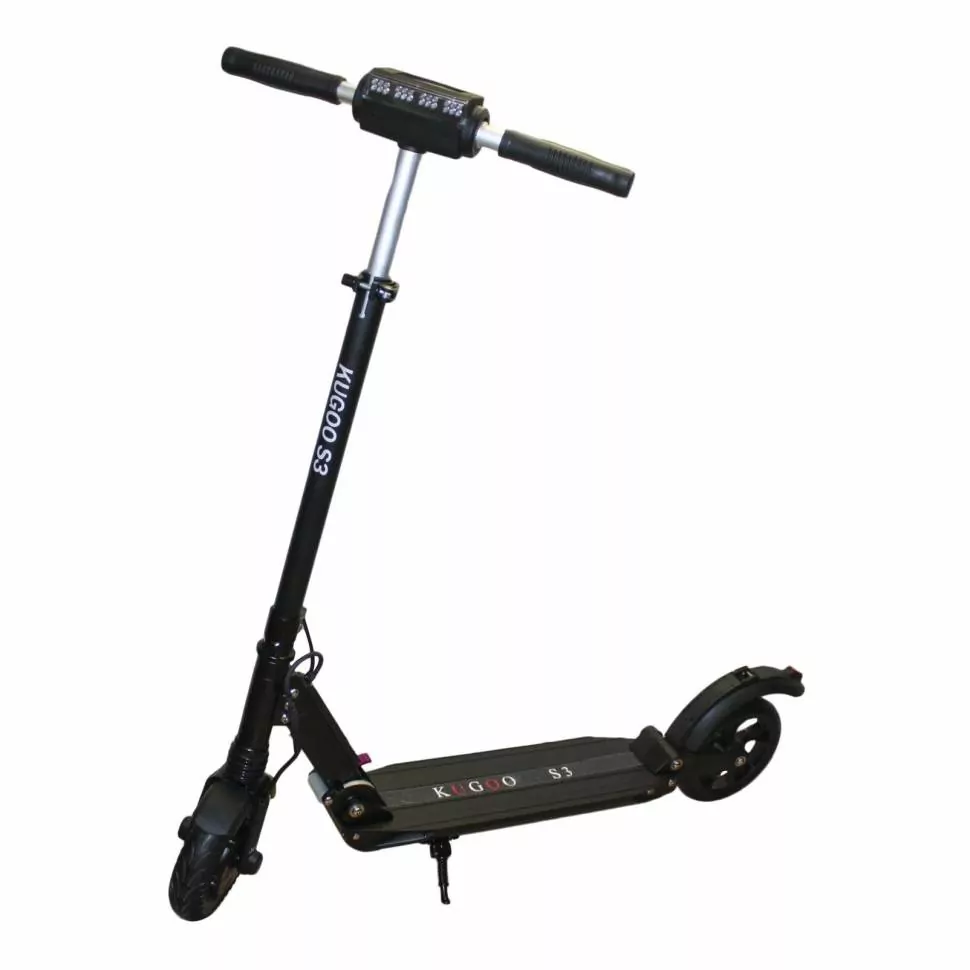 Электросамокат Kugoo S3 Black (6 ah)