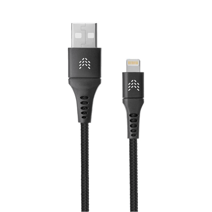 Кабель Rocket Contact USB-A - Lightning, черный, 1м