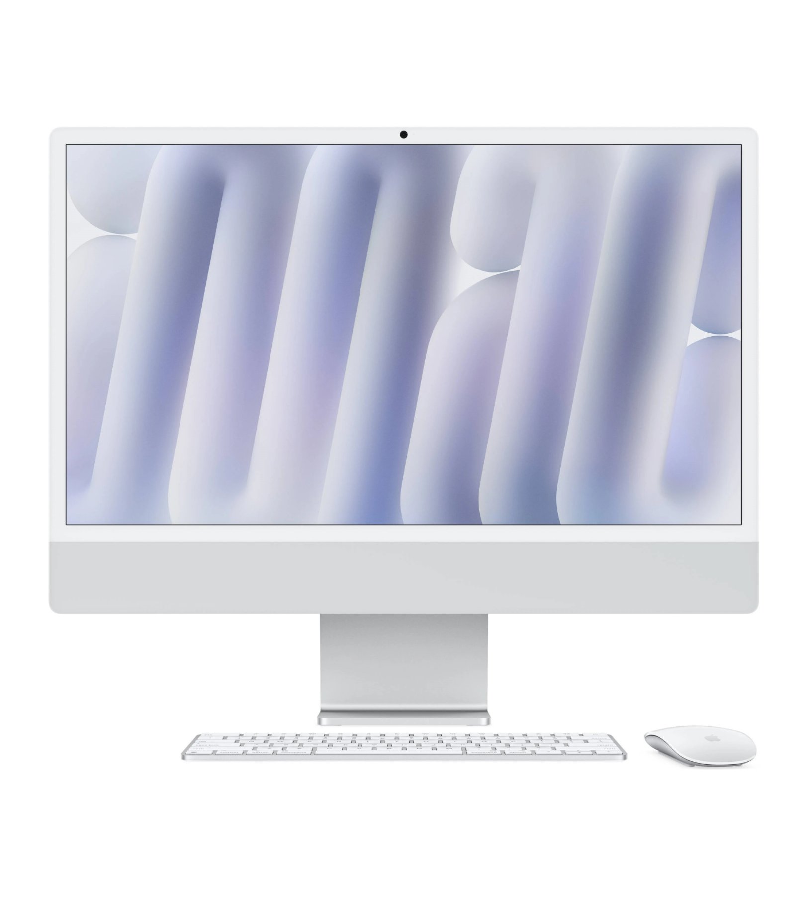 Моноблок Apple iMac 24" (2024) Retina 4,5K MCR24 Silver (M4 10Core CPU, 10Core GPU/24Gb/512SSD)
