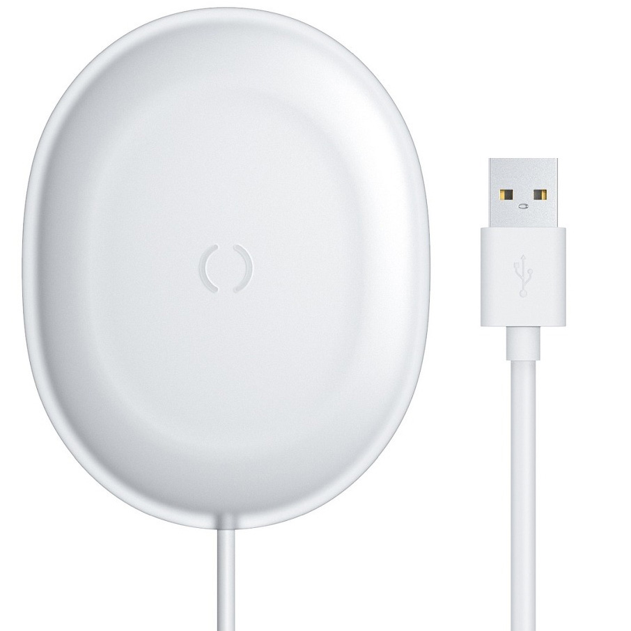 Беспроводное зарядное устройство Baseus Jelly Series, 15W, белый Беспроводное зарядное устройство Baseus Jelly Series, 15W, белый
