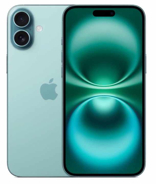 Смартфон Apple iPhone 16 128Gb Teal (1 sim + eSIM)