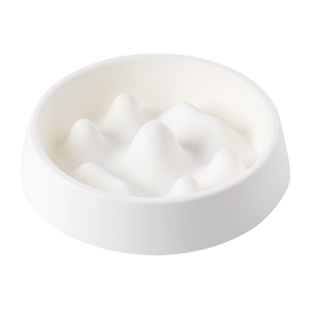 Миска для корма Xiaomi Jordan&Judy Pet Slow Bowl White
