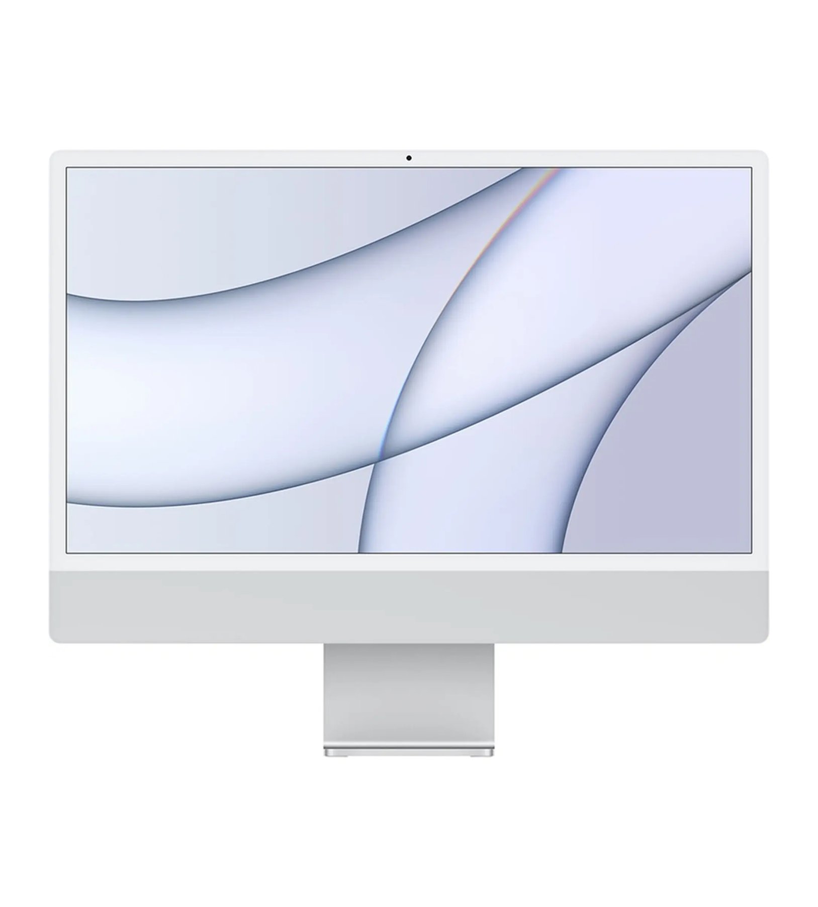 Моноблок Apple iMac 24" (2021) Retina 4,5K MGPC3 Silver (M1 8Core CPU, 8Core GPU/8Gb/256SSD)