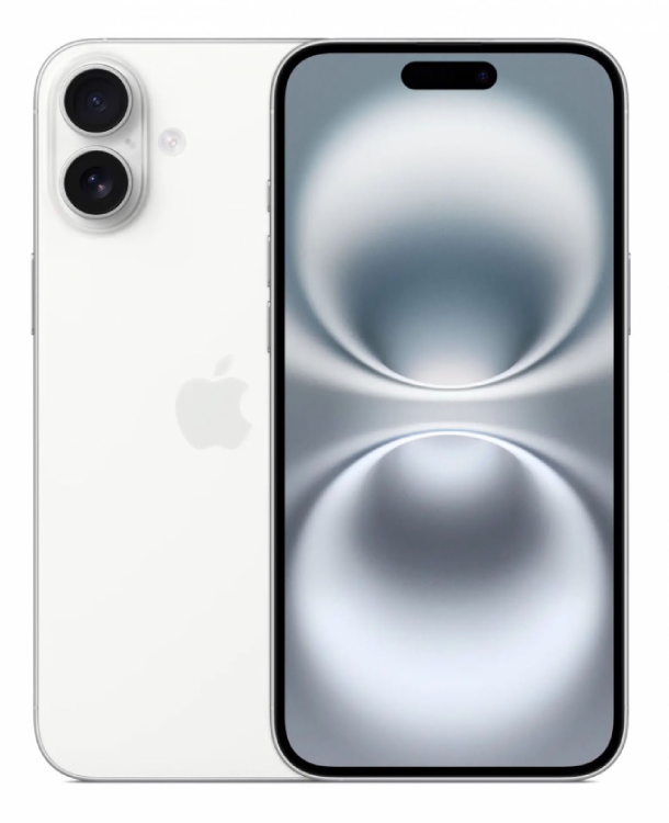 Смартфон Apple iPhone 16 256Gb White (1 sim + eSIM)