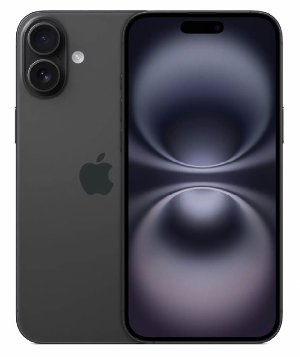 iPhone 16 128Gb Black (1 sim + eSIM / 92% / без коробки) - Б/У . . +