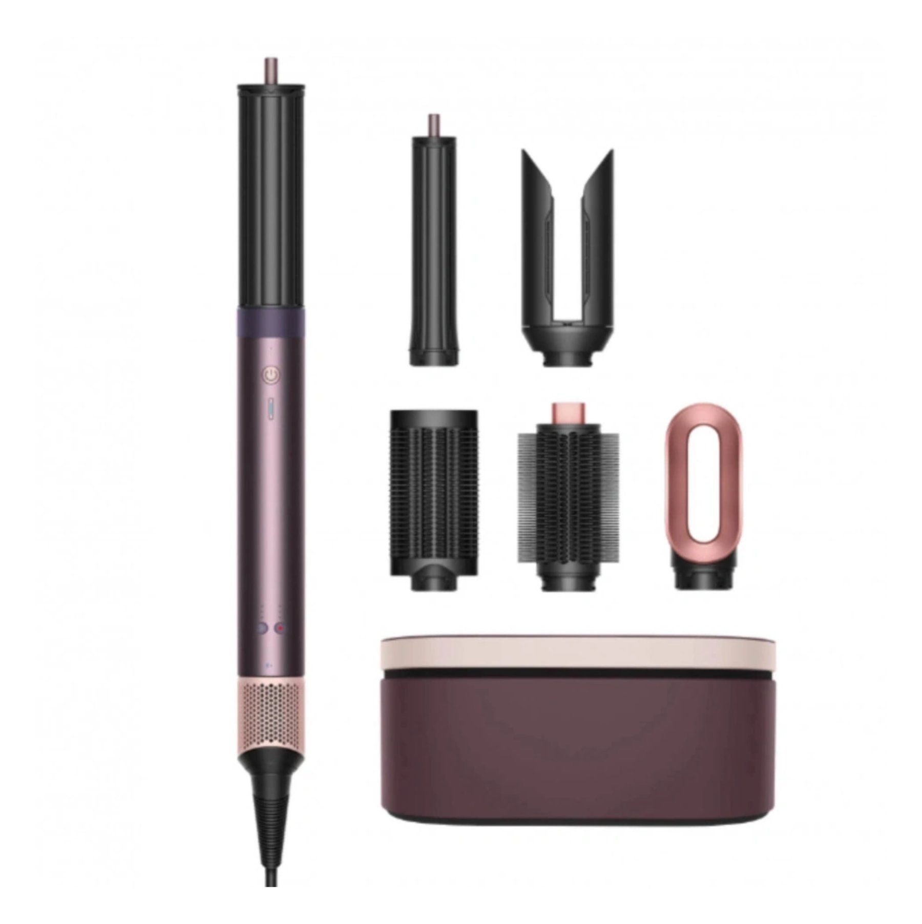 Стайлер Dyson Airwrap HS09 Co-anda 2x (Jasper Plum) - Подарочный кейс для хранения