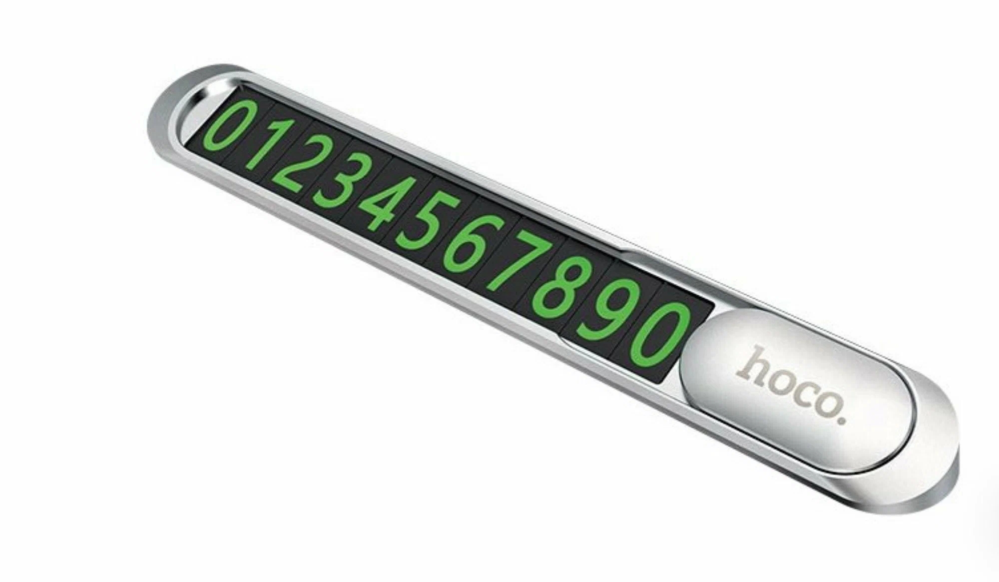 Автомобильная табличка для номера телефона Hoco PH41