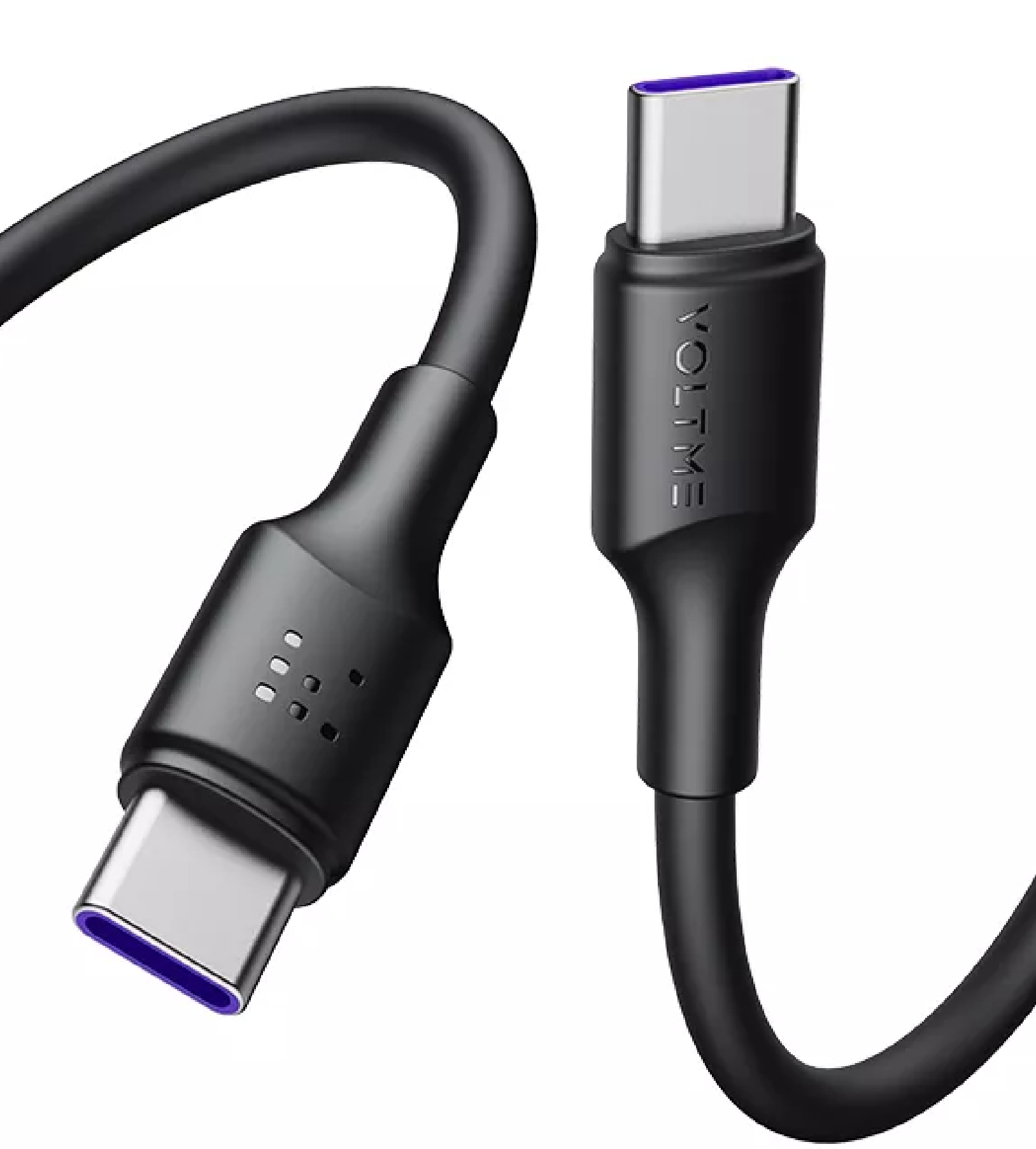 Кабель USB2.0 AL212 VOLTME EDC (USB-A + Lighting 2.4 A) 1.2м, черный