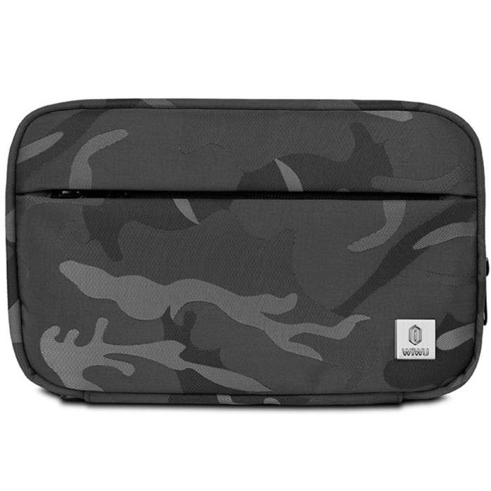 Органайзер для аксессуаров WiWu Camou Travel pouch Grey