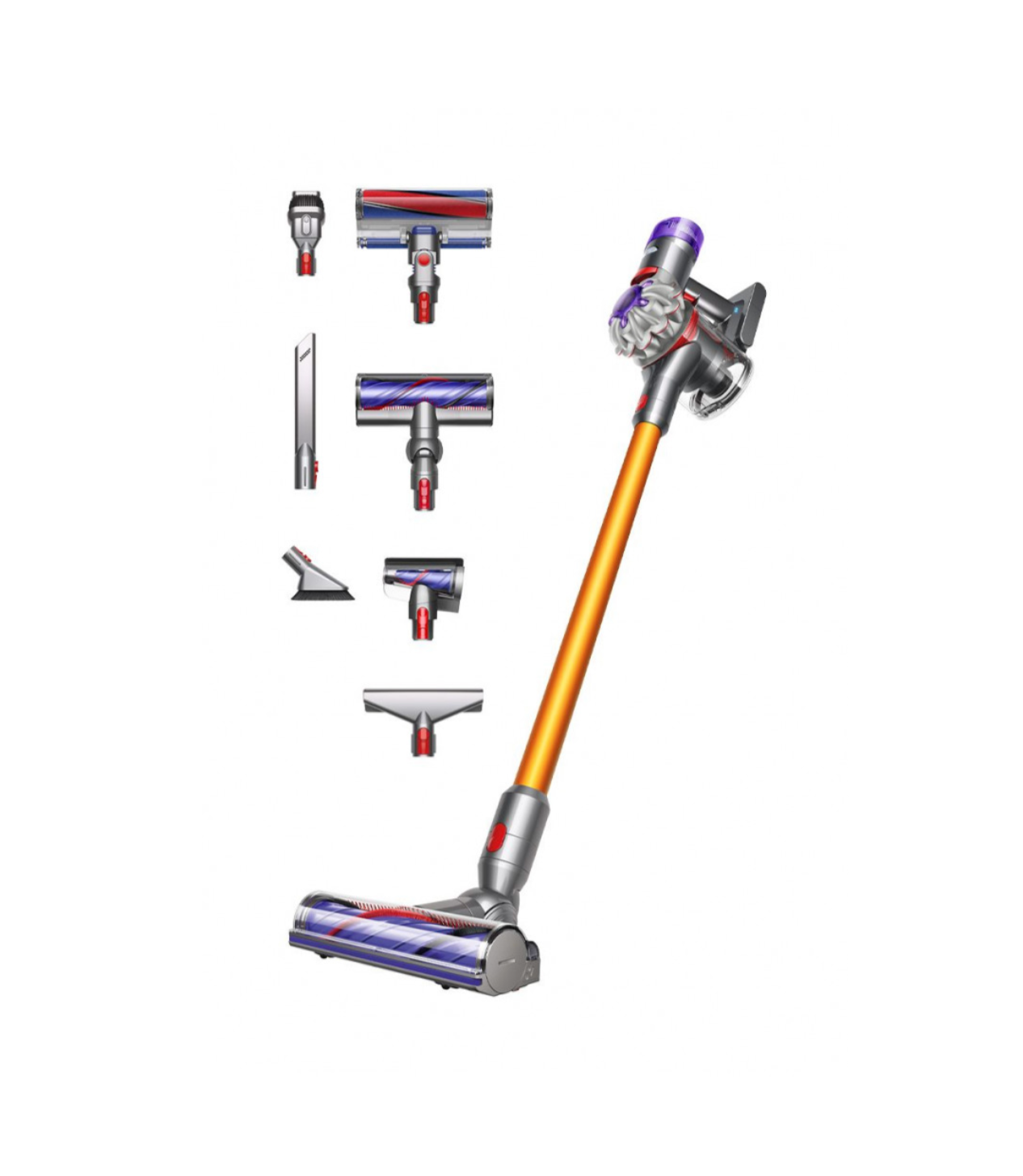 Беспроводной пылесос Dyson V8 Absolute (Nickel/Yellow) (SV25)