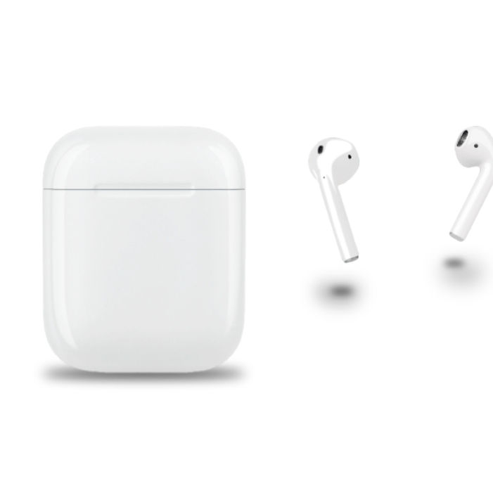Наушники беспроводные Apple AirPods 2 (MV7N2) (Не подключается левый наушник / high copy) - Б/У