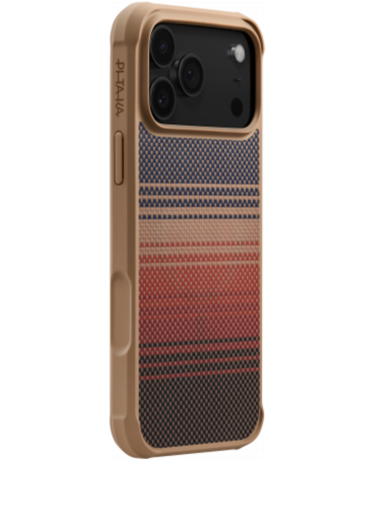 Противоударный чехол Pitaka Aramid ProGuard Case для iPhone 17 Pro Max, Sunset