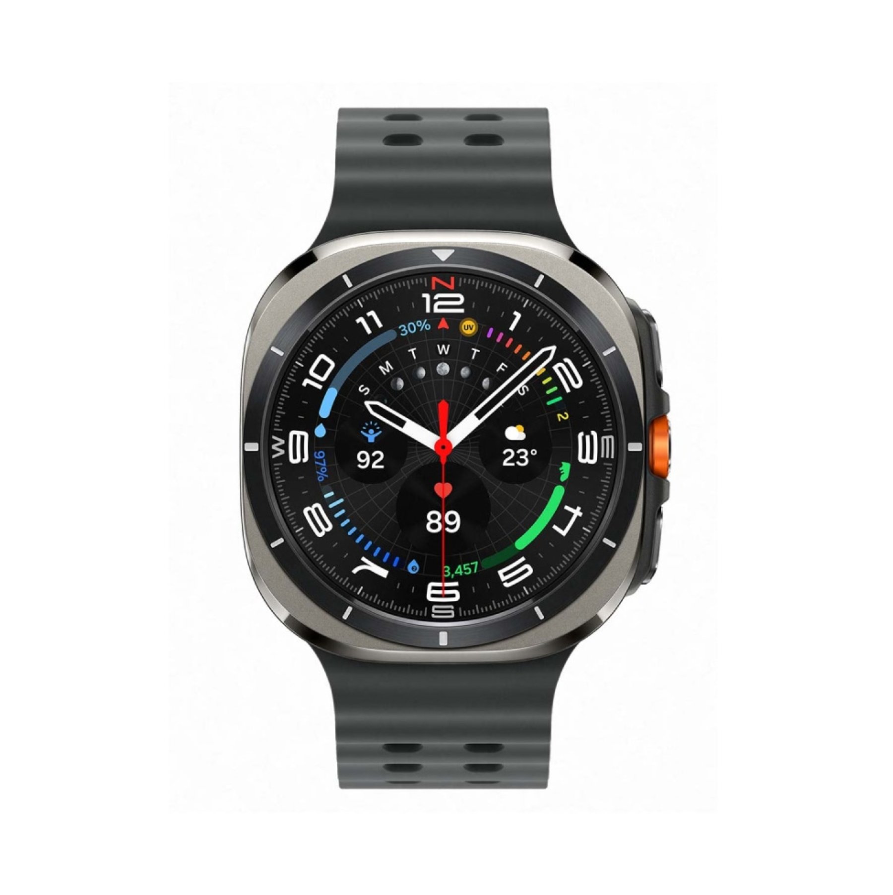 Умные часы Samsung Galaxy Watch Ultra (2025) LTE 47mm Titanium Silver Marine Band Dark Grey Умные часы Samsung Galaxy Watch Ultra (2025) LTE 47mm Titanium Silver Marine Band Dark Grey