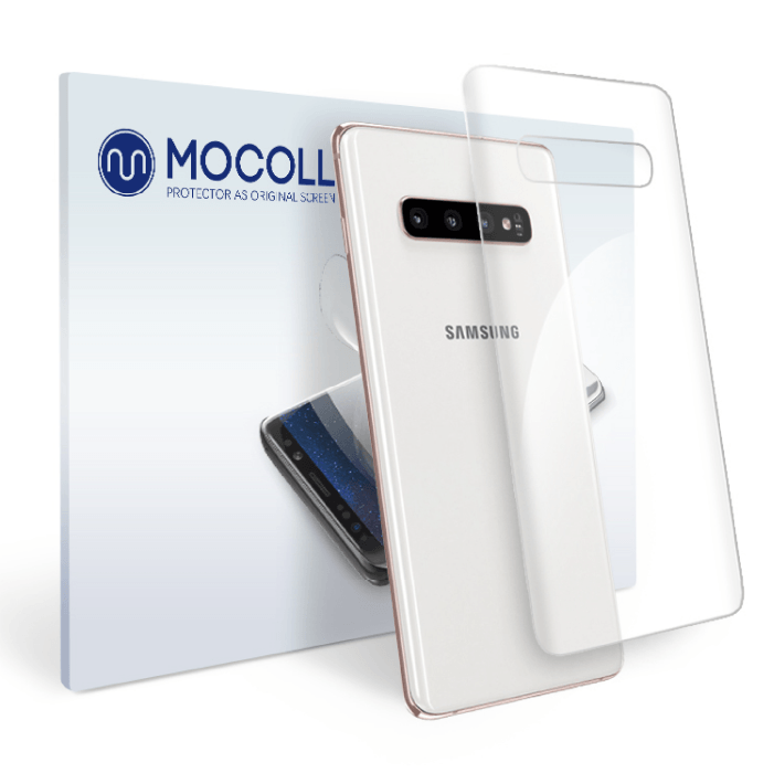 Защитная силиконовая пленка на заднюю поверхность для Samsung S10+