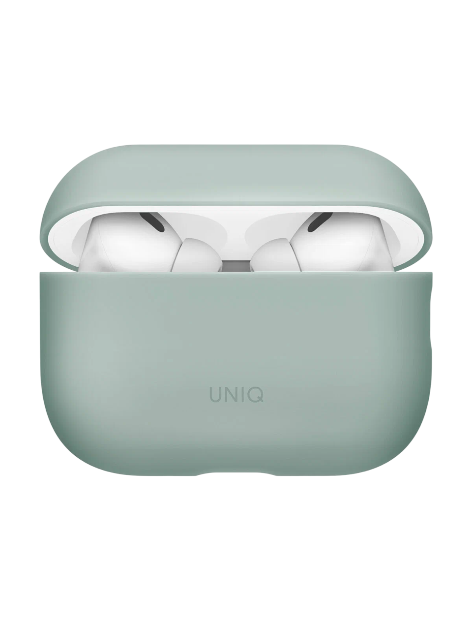 Чехол Uniq для Airpods Pro 3 LINO Liquid silicone with handstrap Iceplant Green