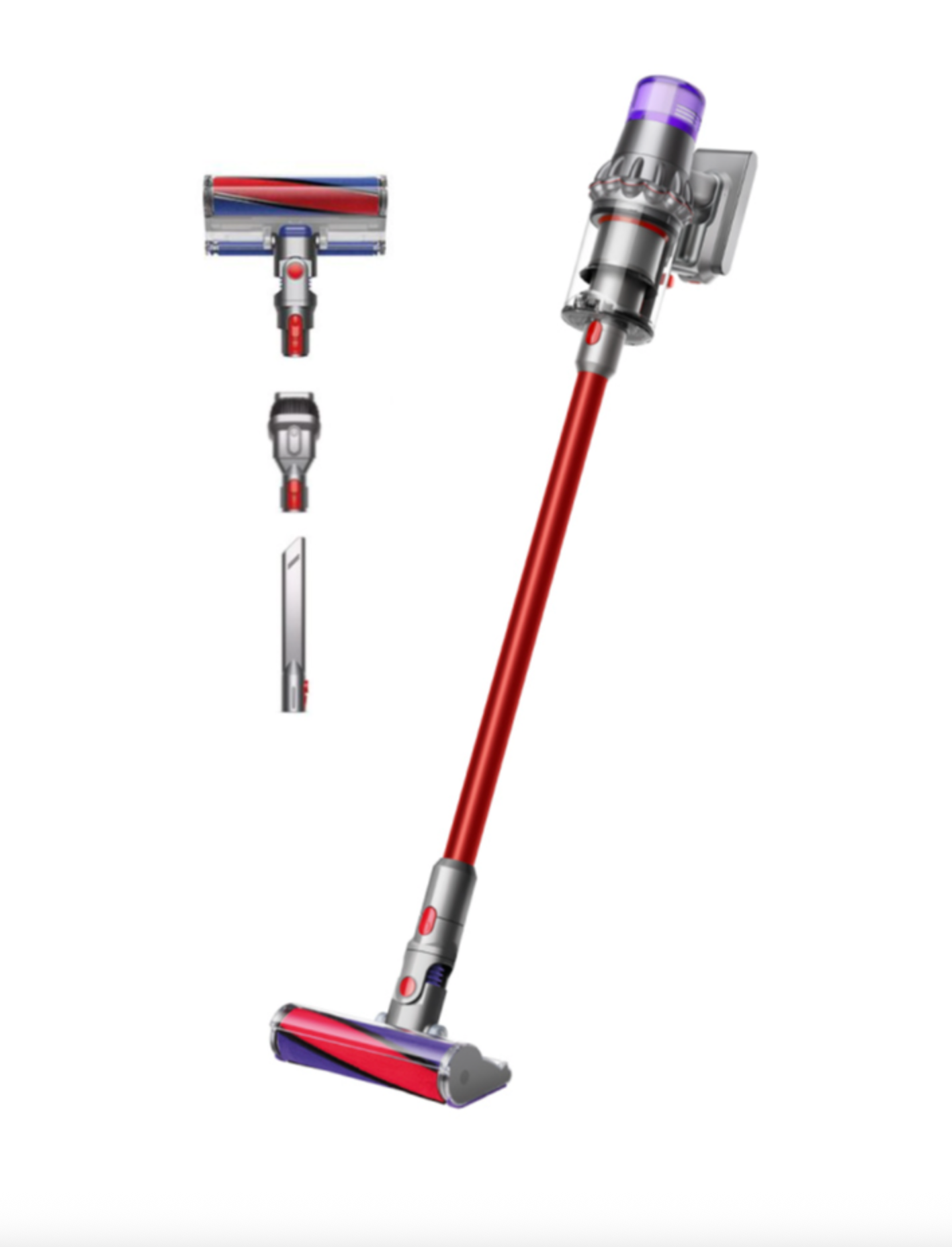 Беспроводной пылесос Dyson V15 Origin Fluffy (Red/Nickel) (SV51)