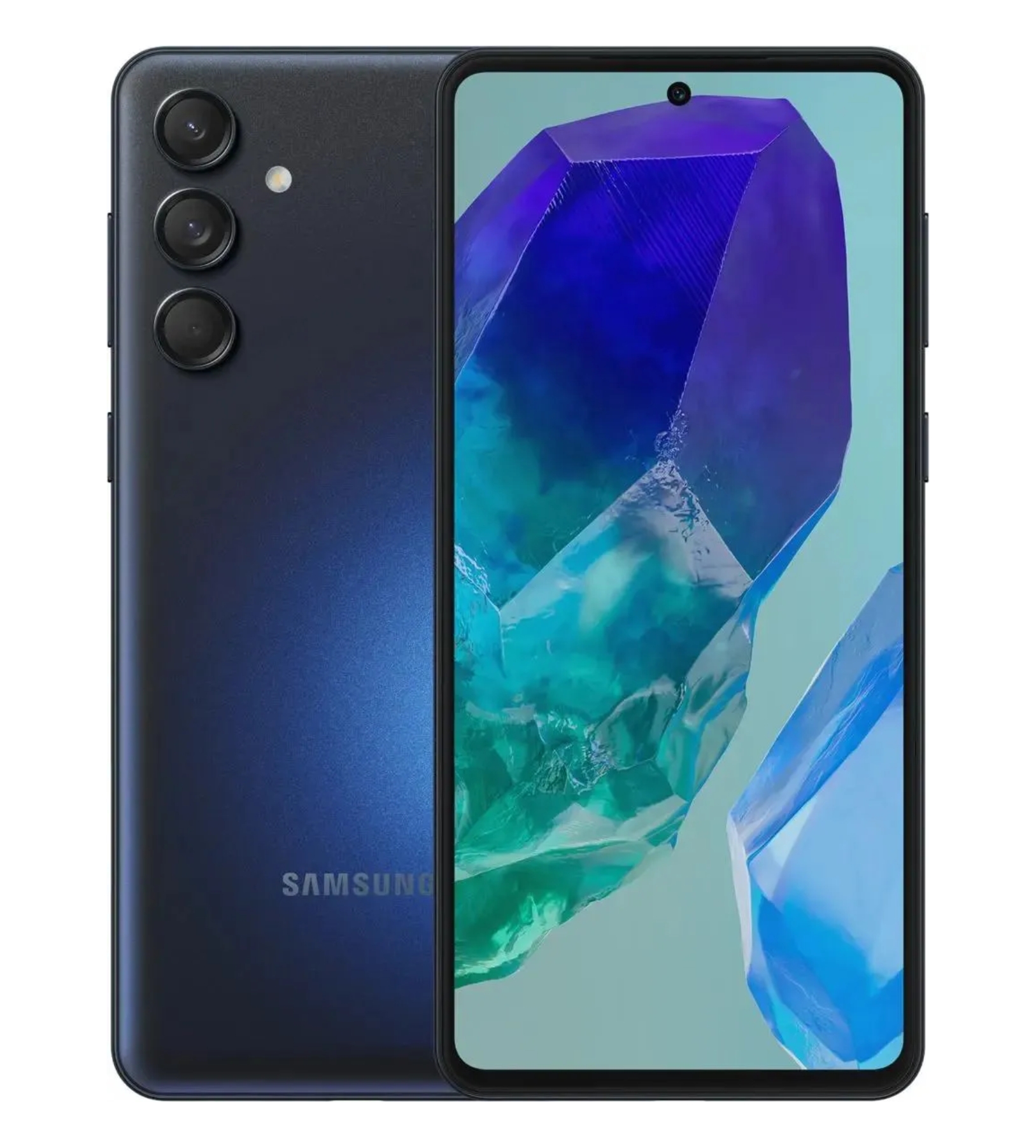 Смартфон Samsung Galaxy M55 5G 8/256GB Black пятно на камере
