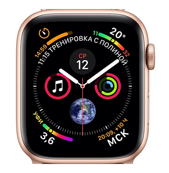 Apple Watch Series 4 40 мм Gold MU692 RU/A - Б/У