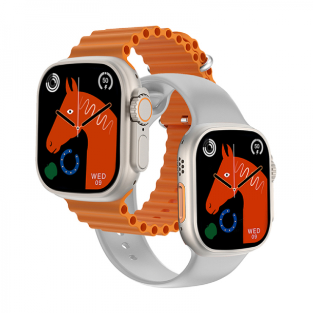 Умные часы WiWU Smart Watch Ultra Mini SW01 Golden