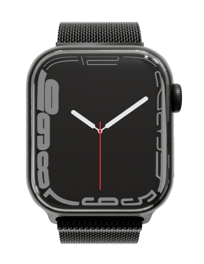 Ремешок из нержавеющей стали "vlp" Milanese Band Pro для Apple Watch 42/44/45 мм, черный