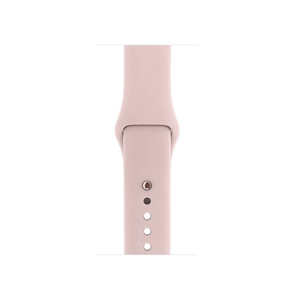 Apple Watch Series 1, 38мм, корпус  «розовое золото», ремешок «розовый песок» (Без коробки / Не включаются) - Б/У