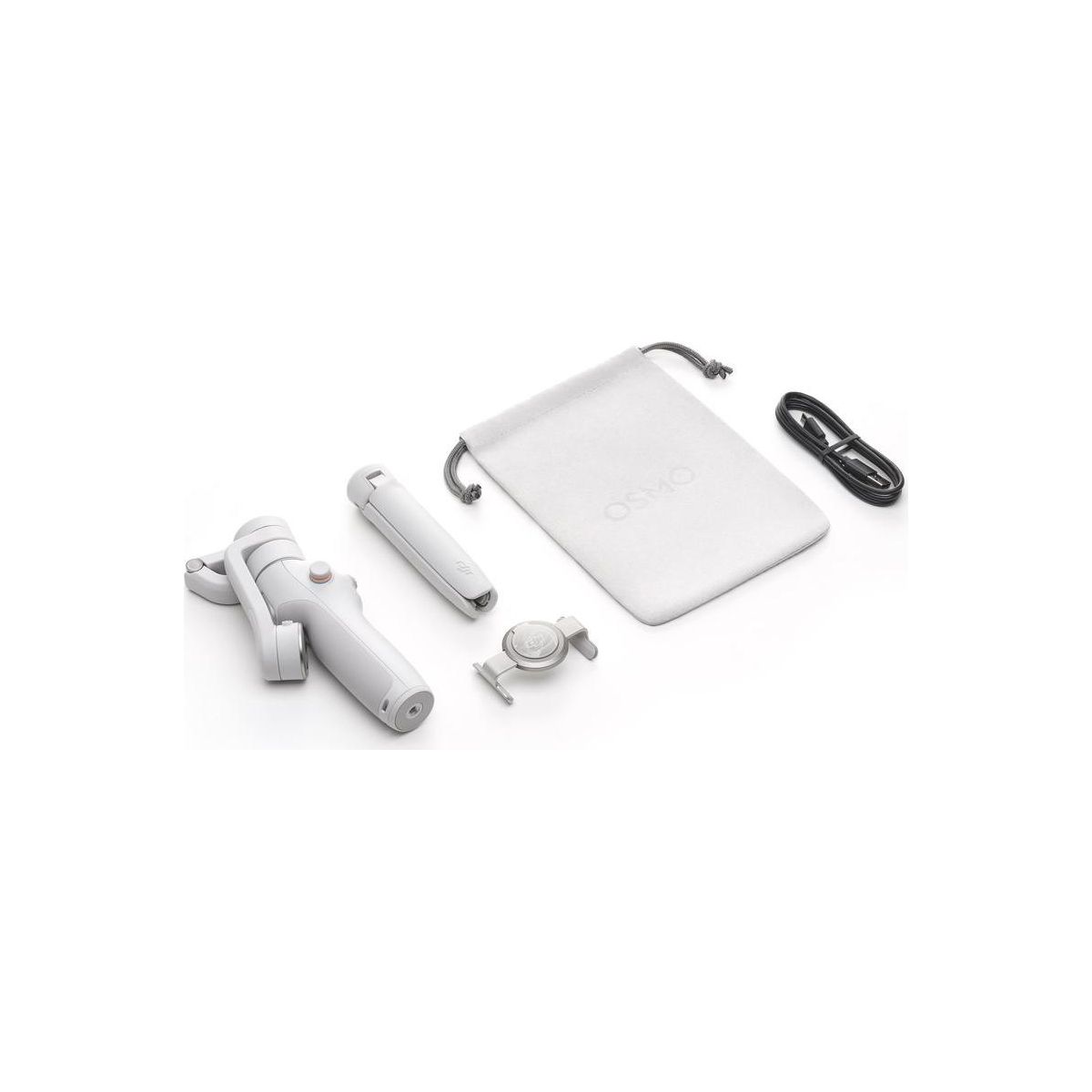 Электронный стабилизатор DJI Osmo Mobile 6 Vlog Combo Platinum Gray