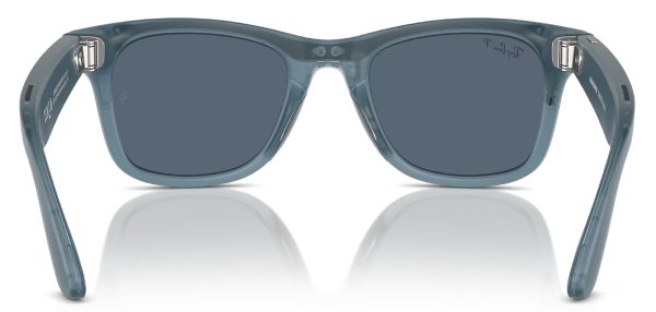 Умные очки RayBan Meta Wayfarer RW4006 Matte Jeans Transparent/Dusty Blue