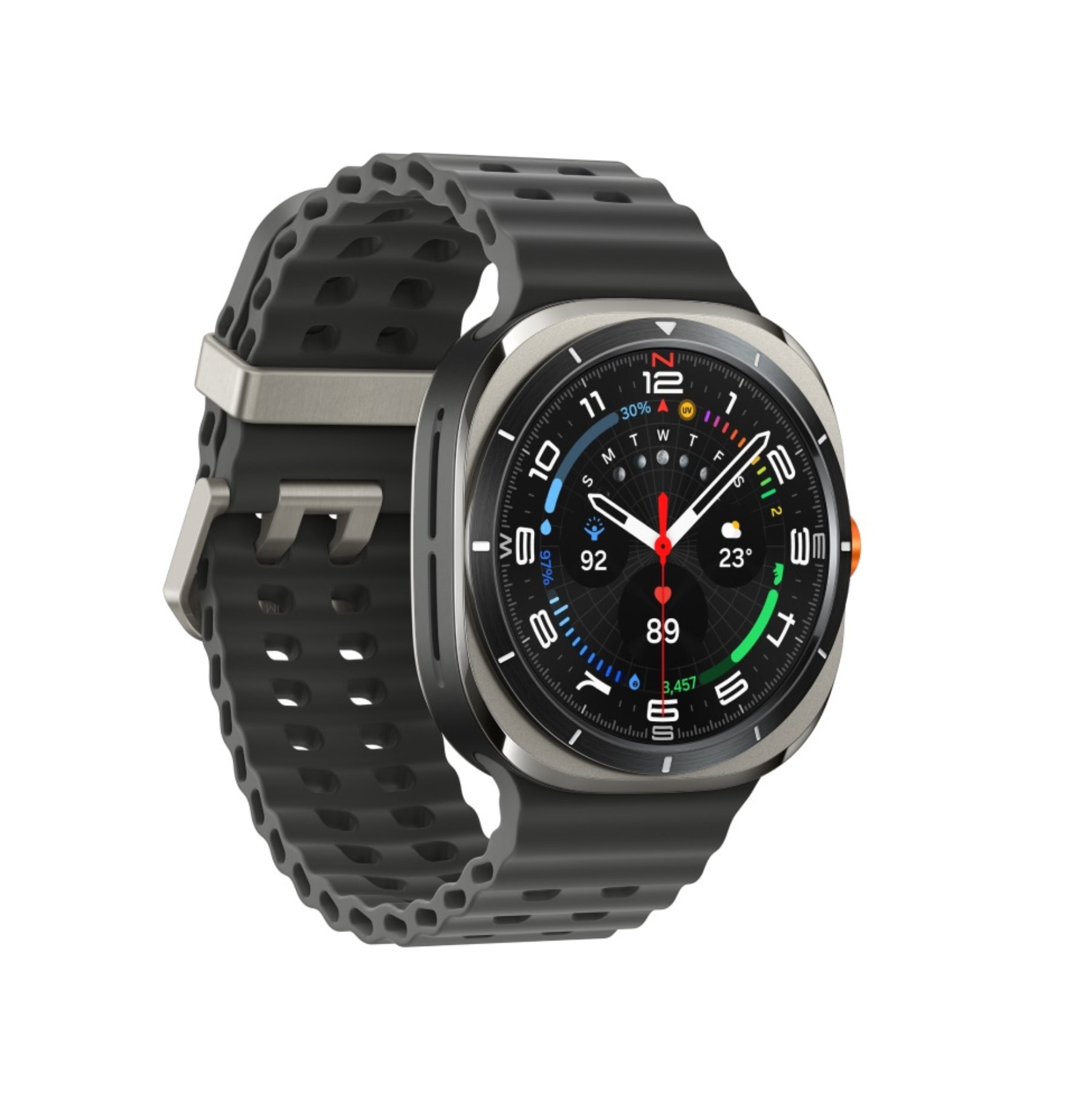 Умные часы Samsung Galaxy Watch Ultra (2025) LTE 47mm Titanium Silver Marine Band Dark Grey Умные часы Samsung Galaxy Watch Ultra (2025) LTE 47mm Titanium Silver Marine Band Dark Grey
