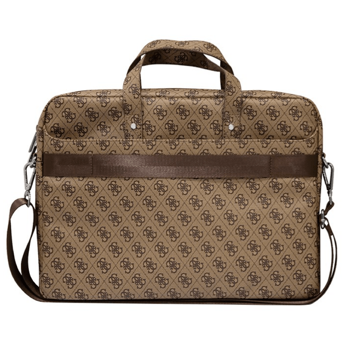 Сумка Guess для MacBook 15-16" 4G Bag with Triangle metal logo, Brown