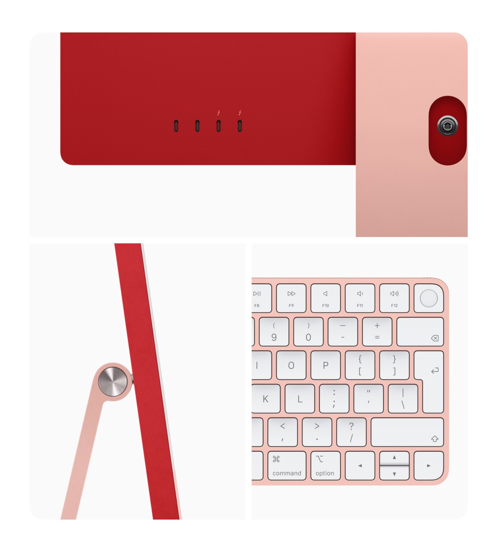 Моноблок Apple iMac 24" (2021) Retina 4,5K MGPM3 Pink (M1 8Core CPU, 8Core GPU/8Gb/256SSD)