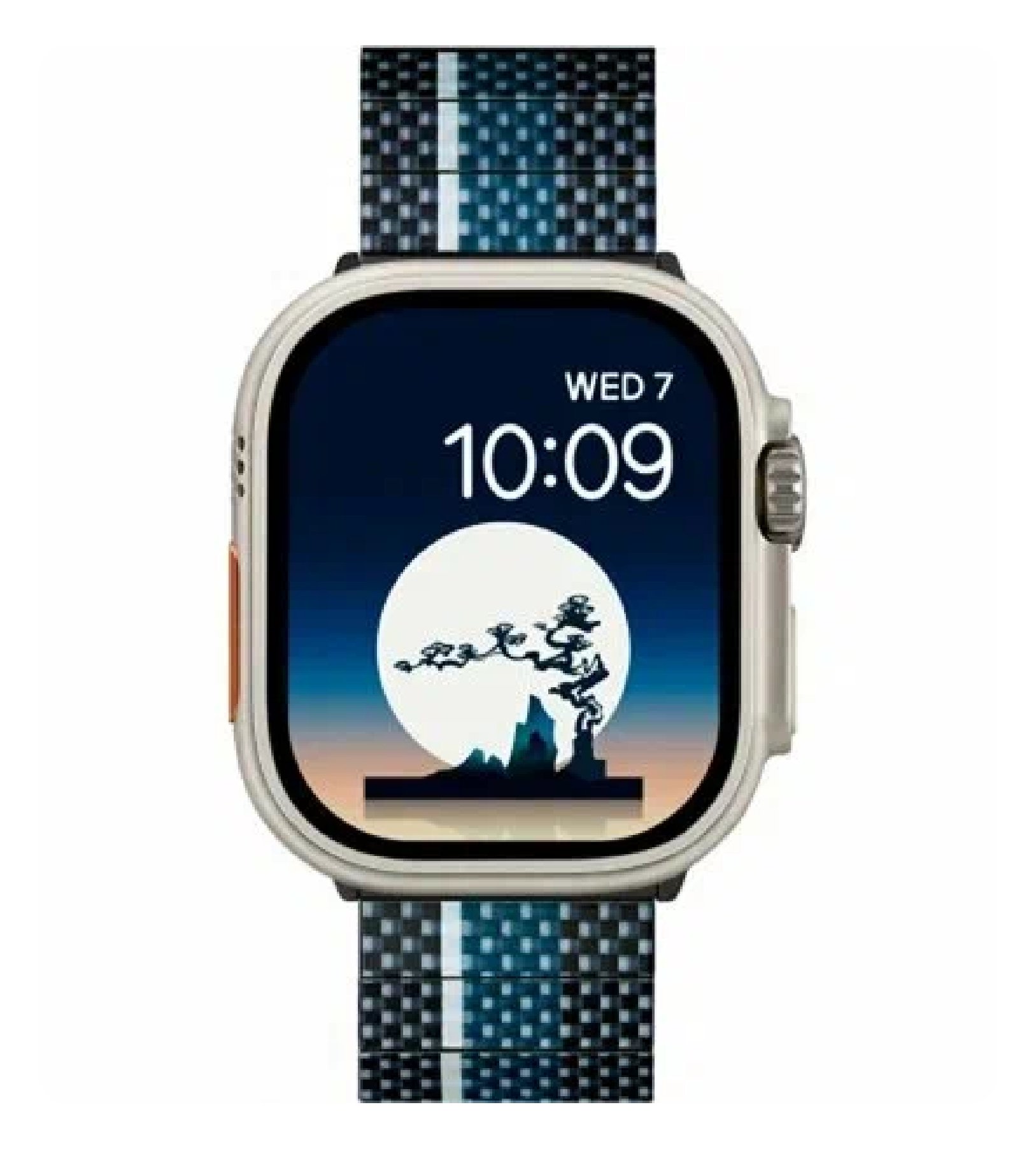 Браслет PITAKA Poetry of Things Chroma carbon Moon для Apple Watch 38/40/41/42/44/45/49 mm