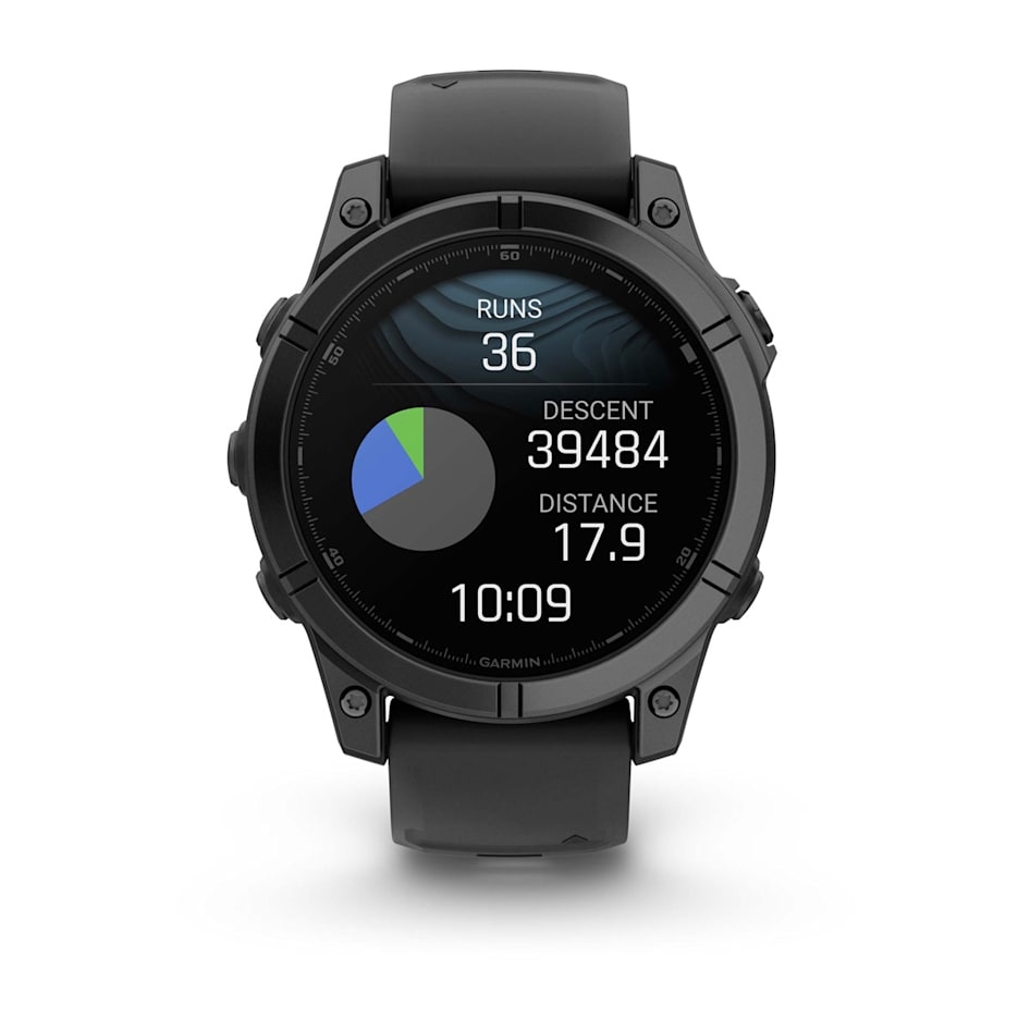 Умные часы Garmin Fenix E 47 Amoled Slate Gray with Black Silicone