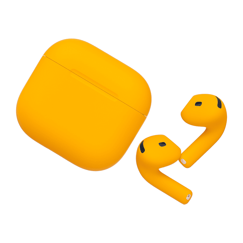 Наушники беспроводные Apple AirPods 4 (MXP93) с шумоподавлением - Yellow Matte