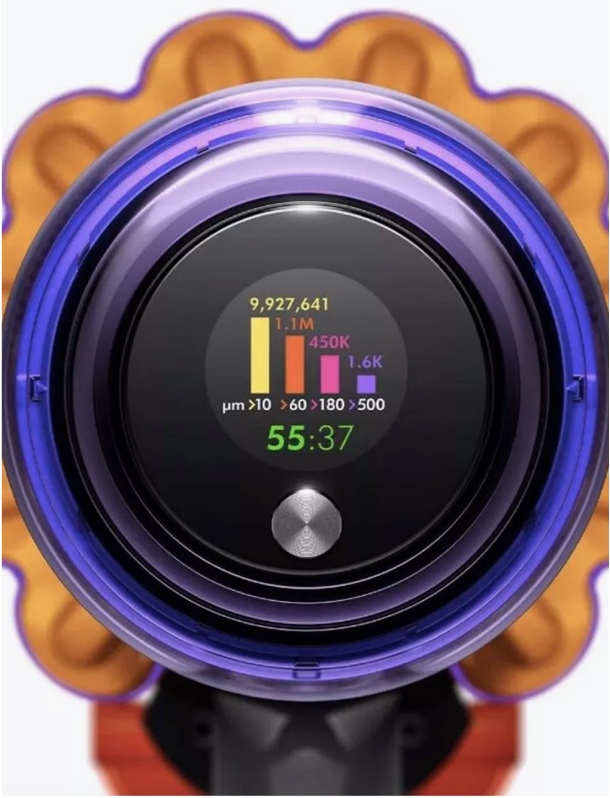 Беспроводной пылесос Dyson V15S Detect Submarine Vacuum Cleaner (Yellow/Nickel) (SV47)