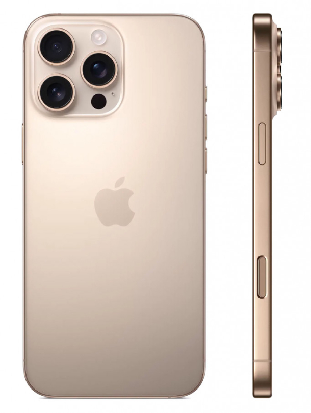 iPhone 16 Pro 256Gb Desert Titanium (1 sim + eSIM / 93% / Без коробки) - Б/У . . .