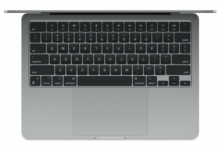 Ноутбук Apple MacBook Air 15" Space Gray (Early 2024) MRYM3 (8C CPU/10C GPU/M3/8Гб/256Гб SSD)