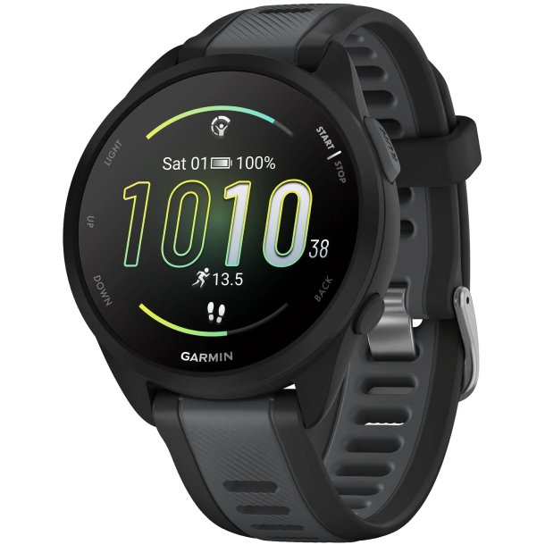 Умные часы Garmin ForeRunner 165 Music Black Slate Gray