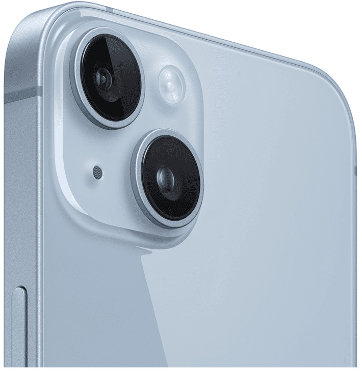 iPhone 14 128Gb Blue (1 sim + eSIM / 79%) - Б/У . .